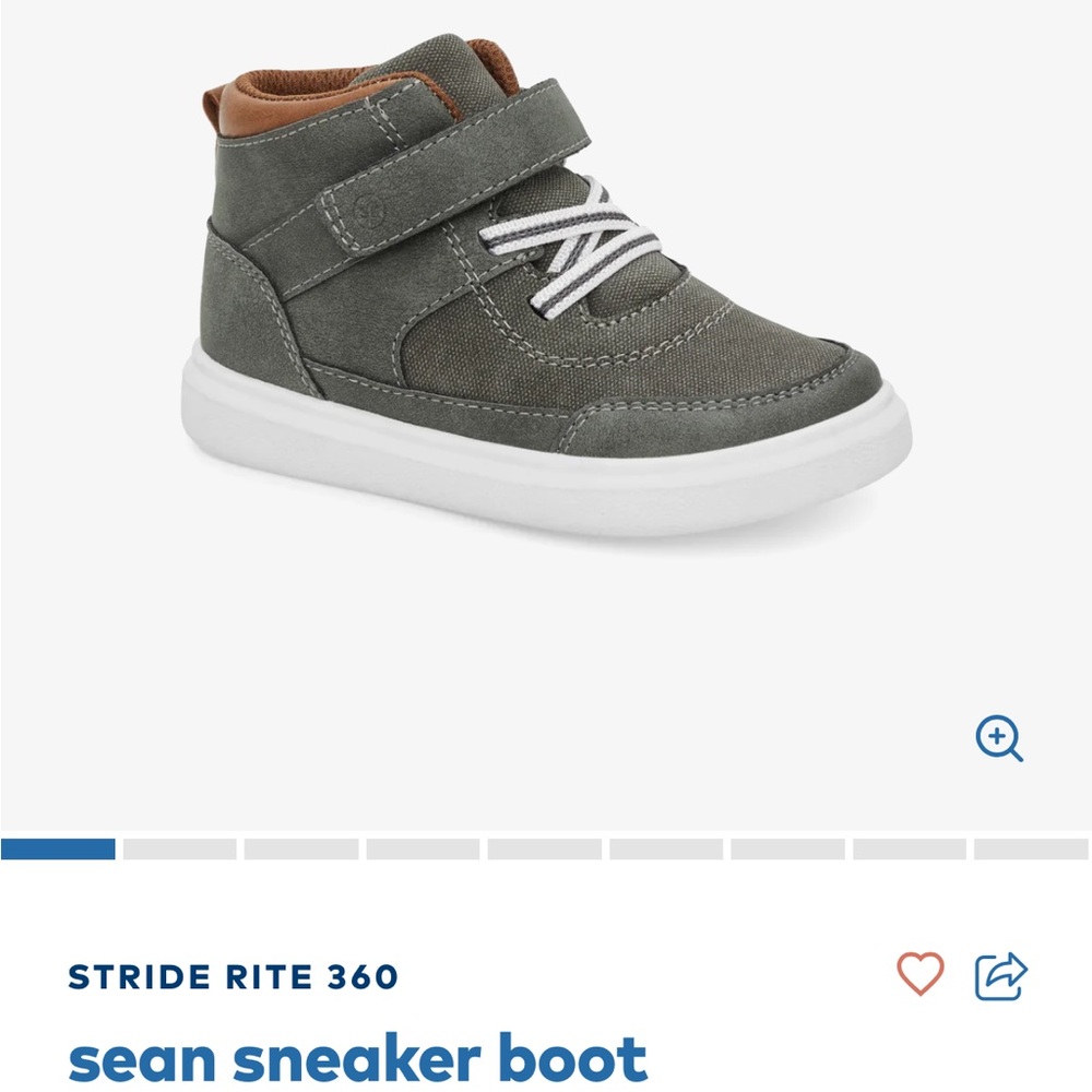 Brand new never worn Stride Rite walker sneakers